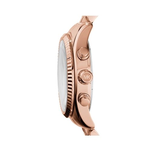 Michael Kors Lexington Ladies Rose Gold Chronograph Watch - MK5569 - Image 2